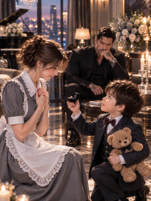 A 6-Year-Old Asked Me to Marry Him While I Hid From Men Sent to Collect Me Like Property — Then I Learned Whose Son He Was