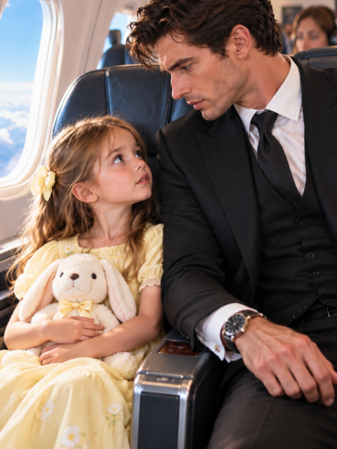A Mafia Boss Sat Beside a 6-Year-Old on a Long-Haul Flight — Then Her Sketchbook Fell Open to a Photograph That Stopped His Heart