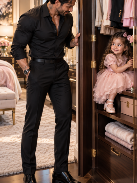 The Billionaire Opened His Closet — A Toddler Was Waiting Inside With a Tiny, Patient Smile