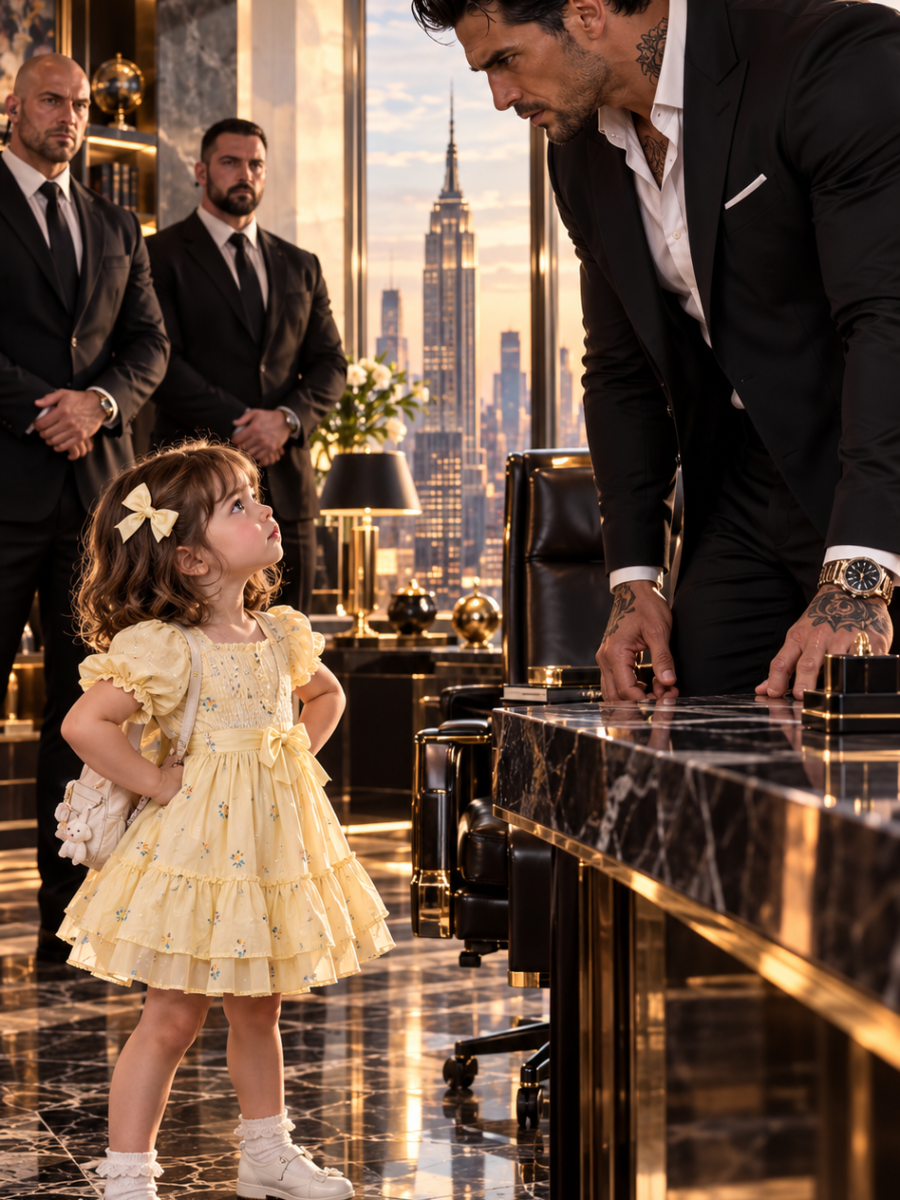 “Mommy Said Only the Big Scary Man Can Have This.” A 4-Year-Old Walked Past Security With a Map and a Photograph That Stopped a Mafia Boss’s Heart