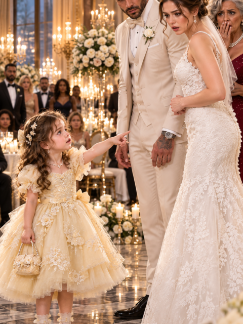 “Daddy, Don’t Marry Her! She’s Lying to You!” My 3-Year-Old Interrupted My Million-Dollar Wedding — Then Grandma Screamed When She Tried to Reveal the Truth
