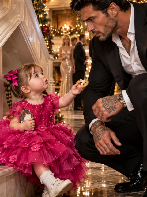 “Are You the Grumpy Giant?” A Mafia Heir Found a Little Girl Under His Staircase on Christmas Eve — Then She Held Up a Photograph of the Woman Who Vanished Four Years Ago